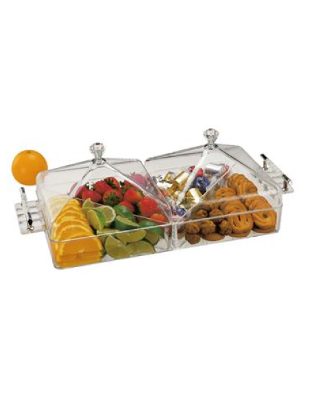 copy of Oval rattan basket for bread - Dimensions 28 x 21 x 8 h cm