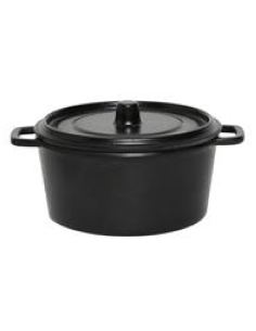 Casseruola tonda - Coperchio - Dimensioni cm 10 Ø x 6 h