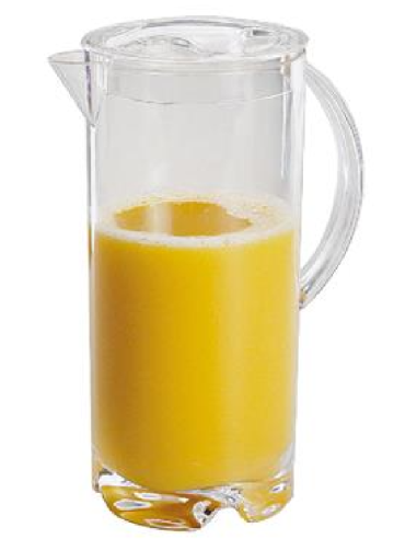 Caraffa con tappo - Capacità 2 lt - Policarbonato