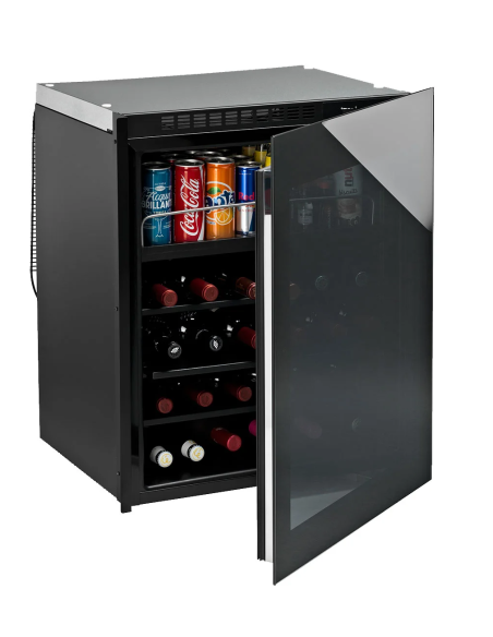 Minibar - Built-in - Glass door - Capacity 94 lt - Dimensions 71.5 x 59 x 56.5 h cm