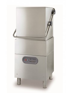 Hood dishwasher - Without pump - Square basket 50 x 50 cm...