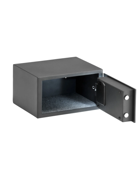 Cassaforte - Grigio antracite - Apertura a molla - Dimensioni cm 17 x 30 x 23 h