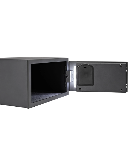 Cassaforte - Grigio antracite - Apertura a molla - Dimensioni cm 17 x 30 x 23 h