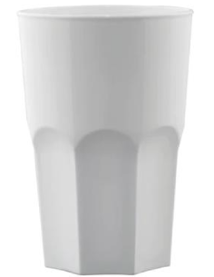 Bicchiere 40 cl - Polipropilene bianco - Dimensioni cm... 2