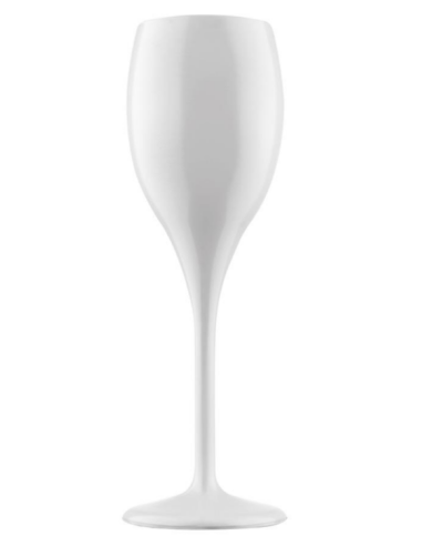 Calice flute 15 cl - Tritan bianco - Dimensioni cm 6.1 Ø x 20.5 h