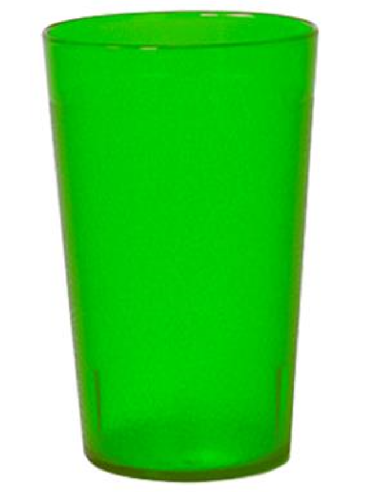 Bicchiere 15 cl - Colore verde - Policarbonato
