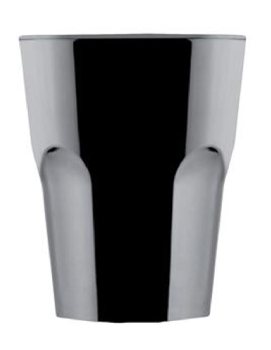 Bicchiere 29 cl - Colore nero - Policarbonato