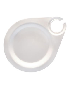 Piatto buffet - Melamina - Dimensioni cm 28 x 23