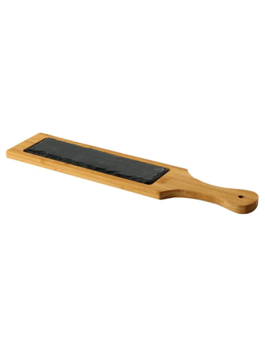 Tagliere rettangolare - Bamboo/Ardesia -...