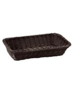 Cestino - Polyrattan - Dimensioni cm 32 x 17 x 7 h