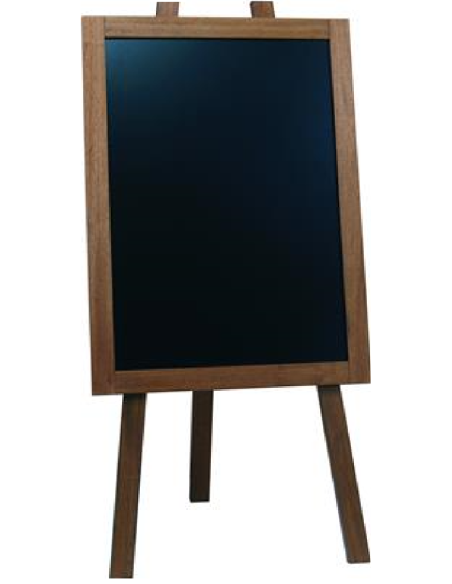 Lavagna - Cavalletto - Noce - Dimensioni 55 x 124 cm