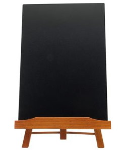 Lavagna - Cavalletto - Mogano - Dimensioni 35 x 21 cm