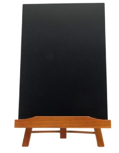 Lavagna - Cavalletto - Mogano - Dimensioni 35 x...