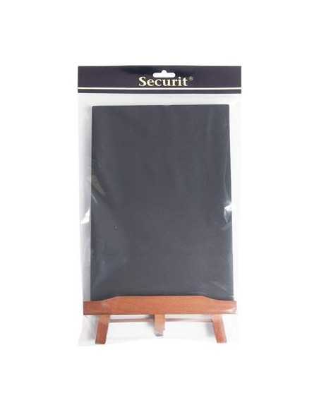 copy of Blackboard - Double-sided - Easel - Walnut - Dimensions 60 x 125 cm