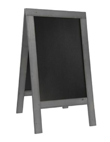 Lavagna - Grigio - Dimensioni cm 131 x 72 x 72 h