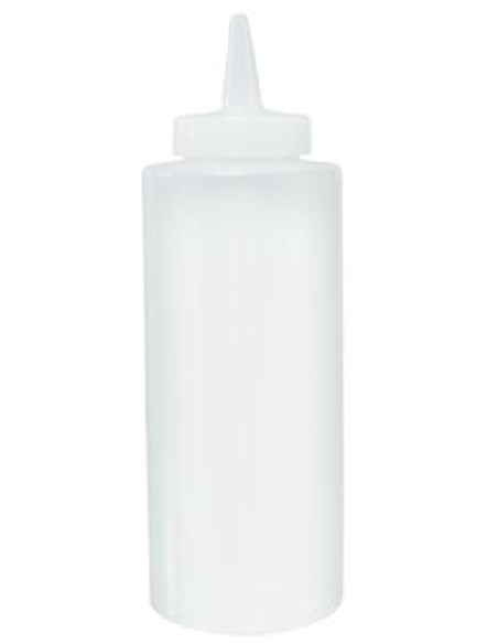 Dispenser per salsa - Polietilene trasparente - Capacità 70 cl