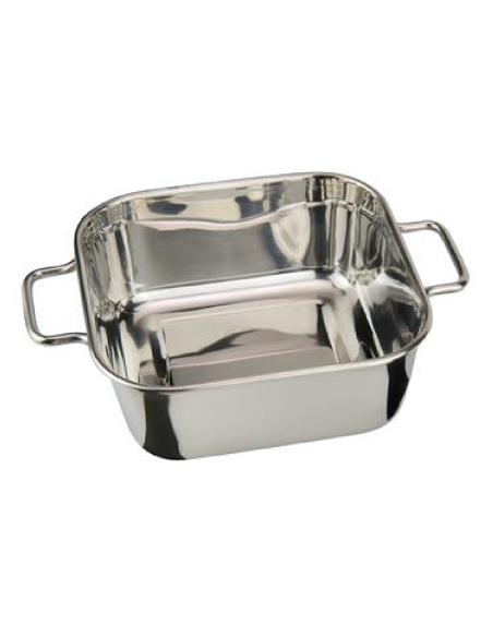 Mini wok - Inox - Monoporzione - Dimensioni cm 12 x 12