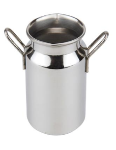 Mini contenitore - Inox - Dimensioni cm 5 Ø x 5 h