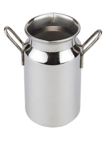 Mini contenitore - Inox - Dimensioni cm 5 Ø x 5 h