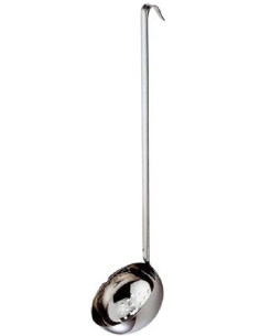 Mestolo forato - Inox 18/C - Dimensioni cm 6 Ø x 29 h