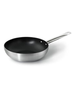Wok - 1 manico - Alluminio antiaderente - Ideale per...