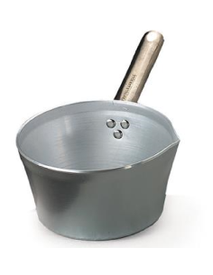 Casseruola conica - 1 manico - Alluminio 109 - Spessore 3 mm 2