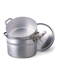 Pentola cuoci verdura - Coperchio -  Alluminio 152 -... 2