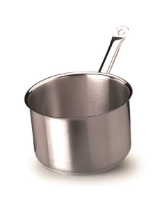 Casseruola alta - Acciaio inox - Spessore 3 mm - Ideale...