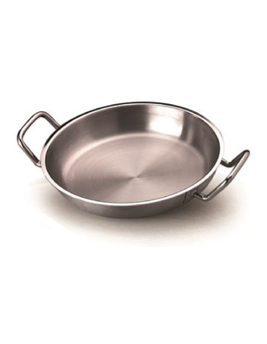 Tegame - Acciaio inox - Spessore 3 mm - Ideale...