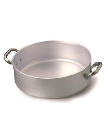 Casseruola bassa - Alluminio - Radiante - Spessore 5 mm