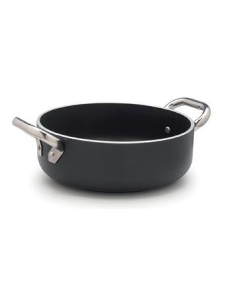 Casseruola bassa - Alluminio antiaderente - Spessore 5 mm - Disco induzione 2 Mm