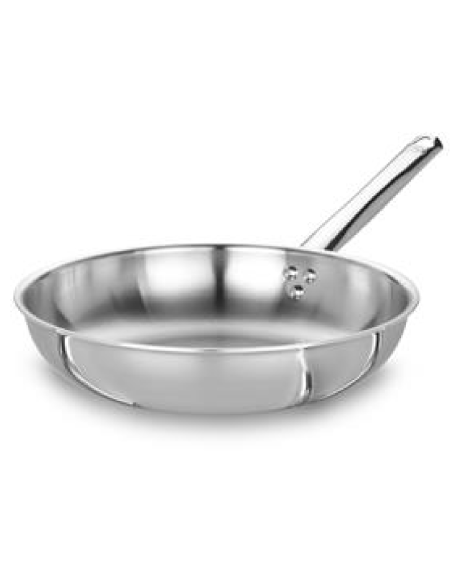 Padella svasata alta - Alluminio/Inox - Spessore 3 mm - Induzione