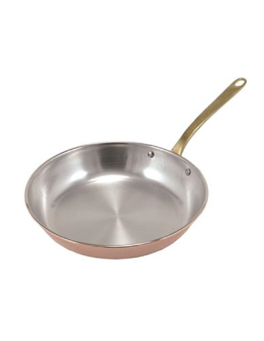 Frying pan - Copper - 1 handle