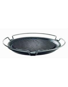 Round plate - Cast iron - Dimensions 27 cm Ø