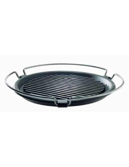 Round plate - Cast iron - Dimensions 27 cm Ø