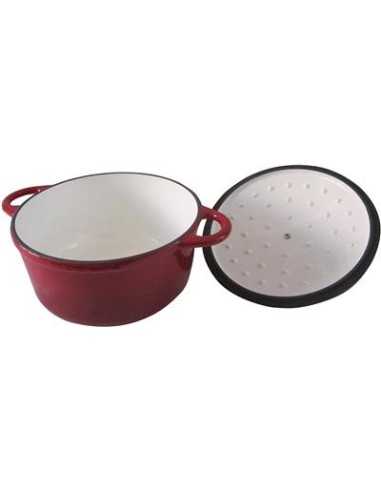 Saucepan - 2 handles - Capacity 6 lt -...