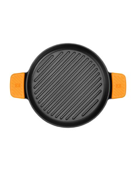 Round plate - Non-stick die-cast aluminum - Induction - Dimensions Ø 32 cm