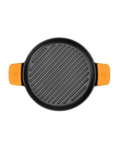 Round plate - Non-stick die-cast aluminum - Induction -... 2