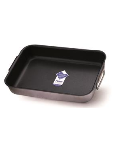 Rectangular roasting pan - 2 handles - Non-stick aluminum... 2