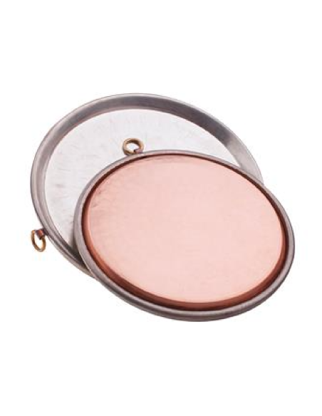 Tortiera per farinata - Rame stagnato - Spessore 2 mm