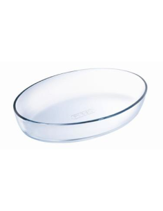Teglia ovale - Vetro borosilicato