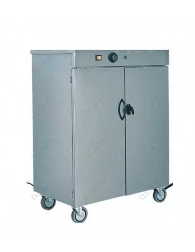 Armario calientaplatos - Temperatura +30+90°C -...
