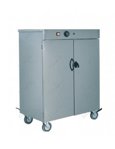 Plate warmer cabinet - temperature +30+90°C - 120 dishes...