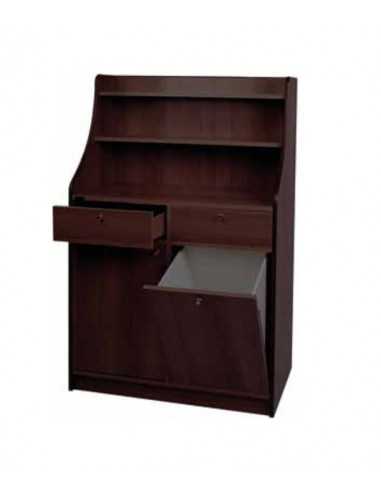 Armario de servicio - Alto doble - Wenge - cm...