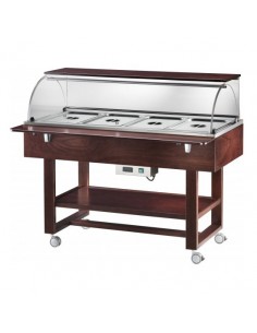 Refrigerated display - Multilayer wood - With dome -...