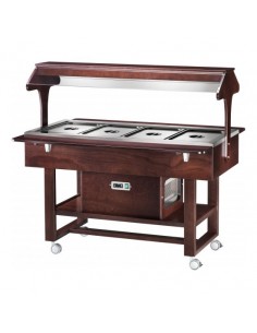 Refrigerated display - Multilayer wood - With dome -...