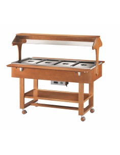 Thermal display - Multilayer wood - With dome -...
