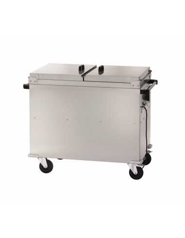 Bathroom thermal trolley - 2 tanks -...