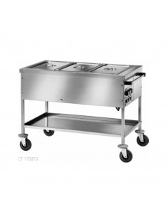 Bathroom thermal trolley - Differentiated temperature - 3...