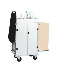 Carrello portabiancheria e multiuso - Struttura in...